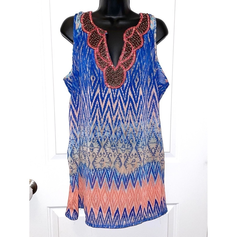 Maurices beaded blouse
